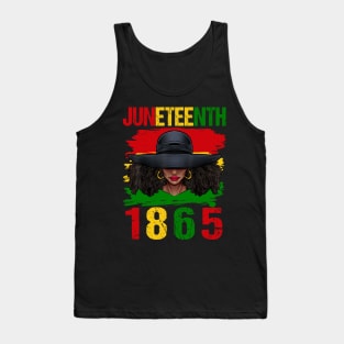 Juneteenth Shirt Juneteenth Is My Independence Day 1865 Tank Top